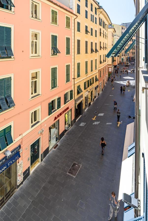 Ferienwohnung Esclusivo 130 Mq + Terrazzo Via San Vincenzo Genua Exterior foto