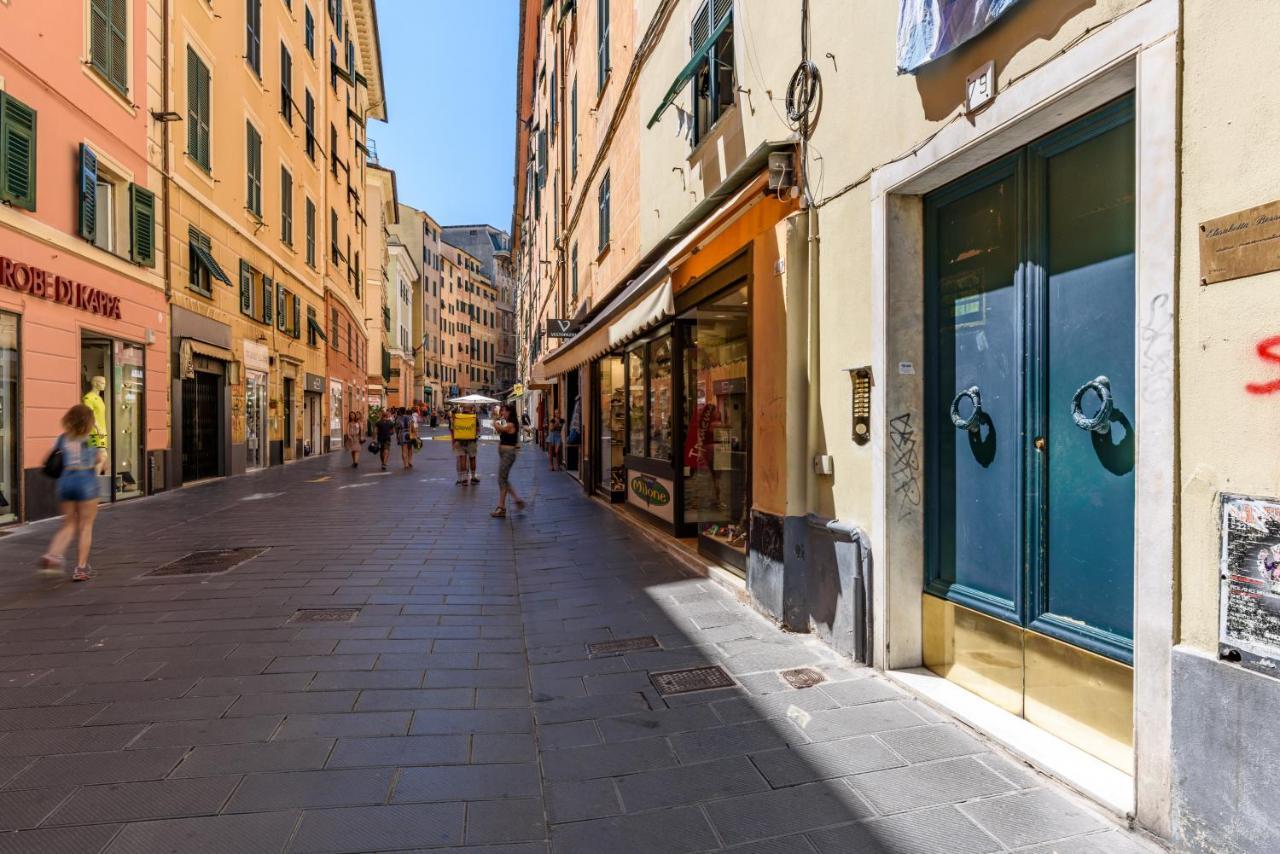 Ferienwohnung Esclusivo 130 Mq + Terrazzo Via San Vincenzo Genua Exterior foto