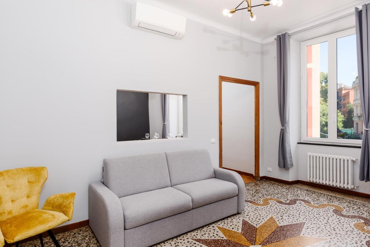 Ferienwohnung Esclusivo 130 Mq + Terrazzo Via San Vincenzo Genua Exterior foto
