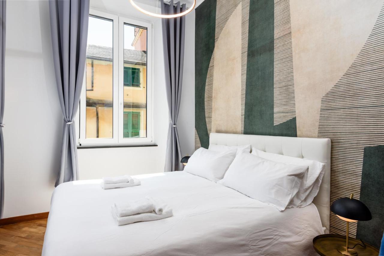 Ferienwohnung Esclusivo 130 Mq + Terrazzo Via San Vincenzo Genua Exterior foto